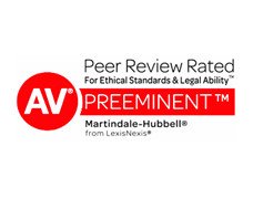 Martindale AV Peer Review Rated